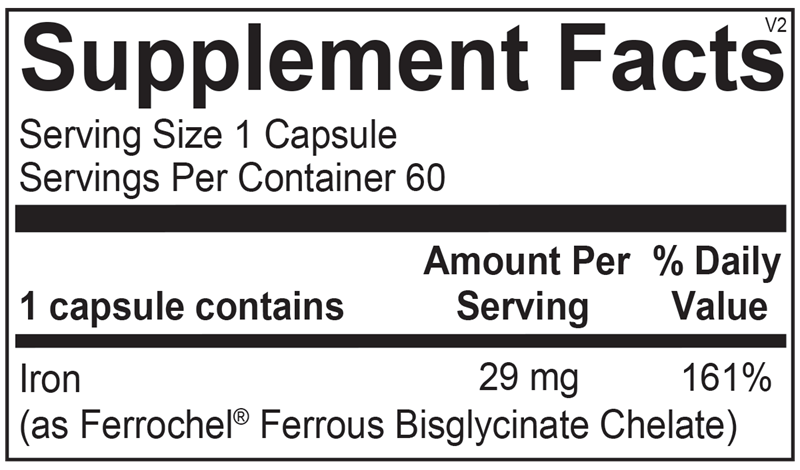 REACTED IRON