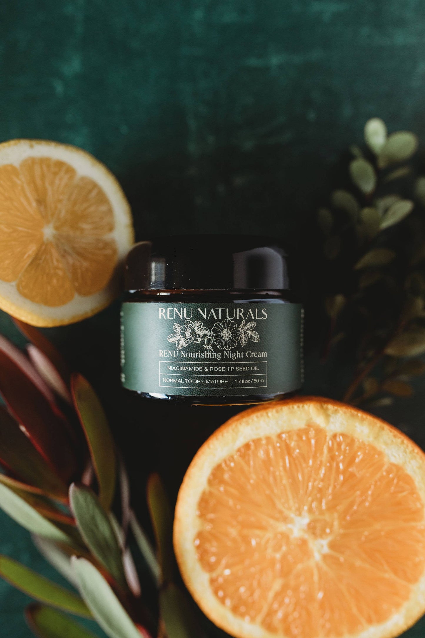 RENU NATURALS Night Cream with Niacinimide & Rosehip Seed Oil
