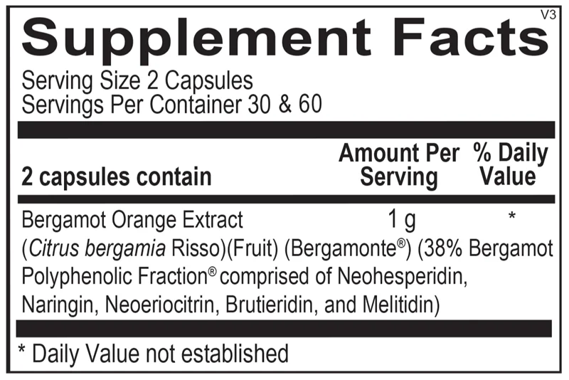 BERGAMOT BPF (60)