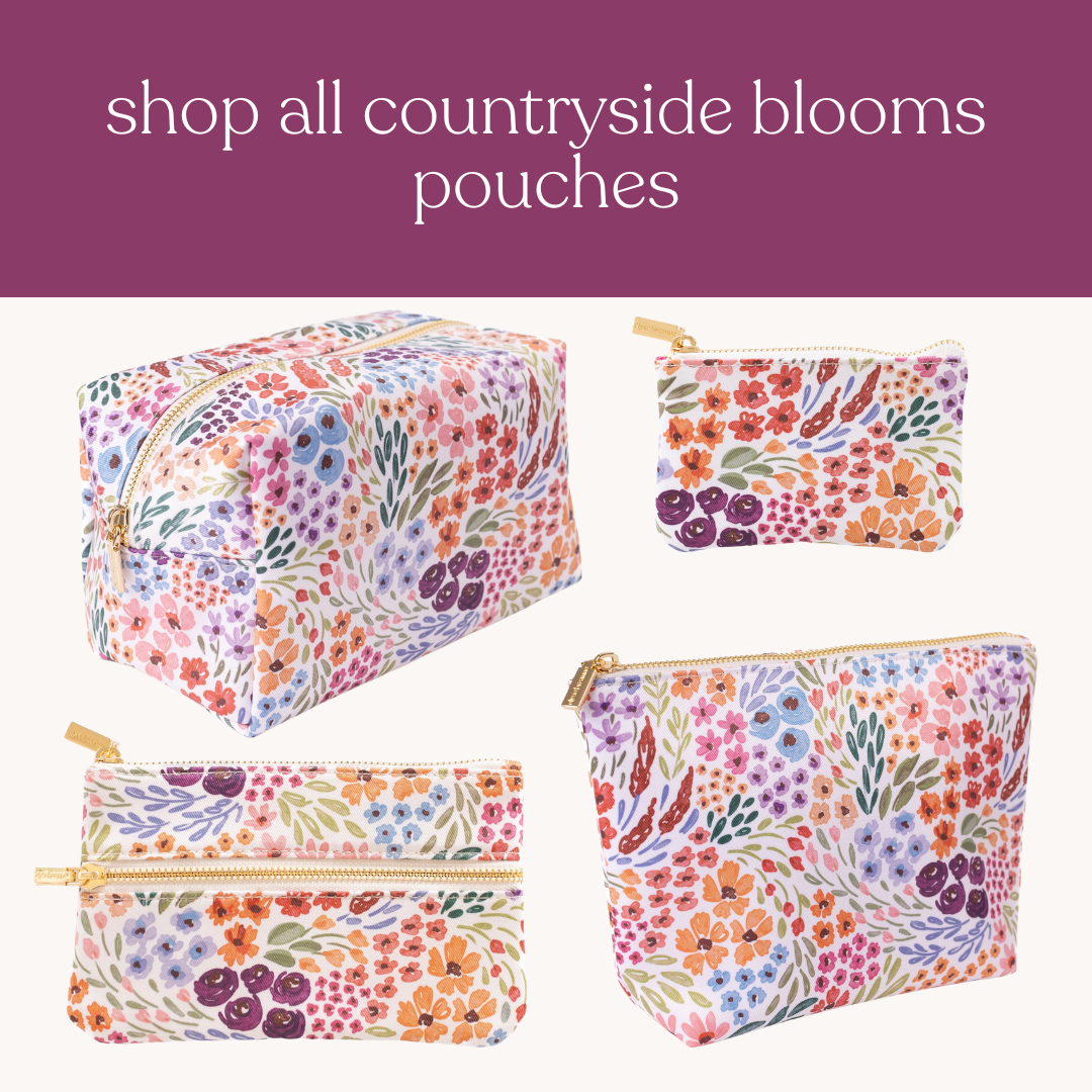 Countryside Blooms Pencil Pouch