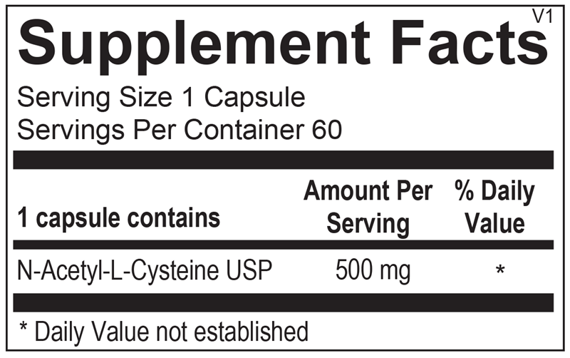 N-ACETYL CYSTEINE