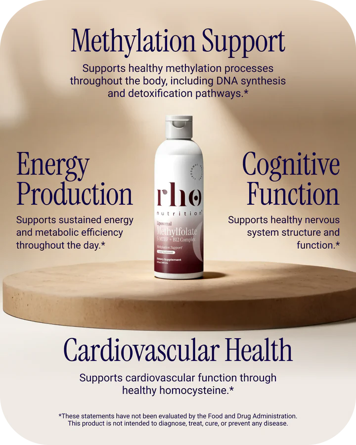 Liposomal Methylfolate 5-MTHF + B12
