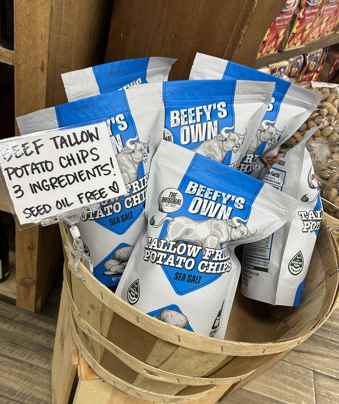 Beefy's Own Sea Salt Tallow Potato Chips