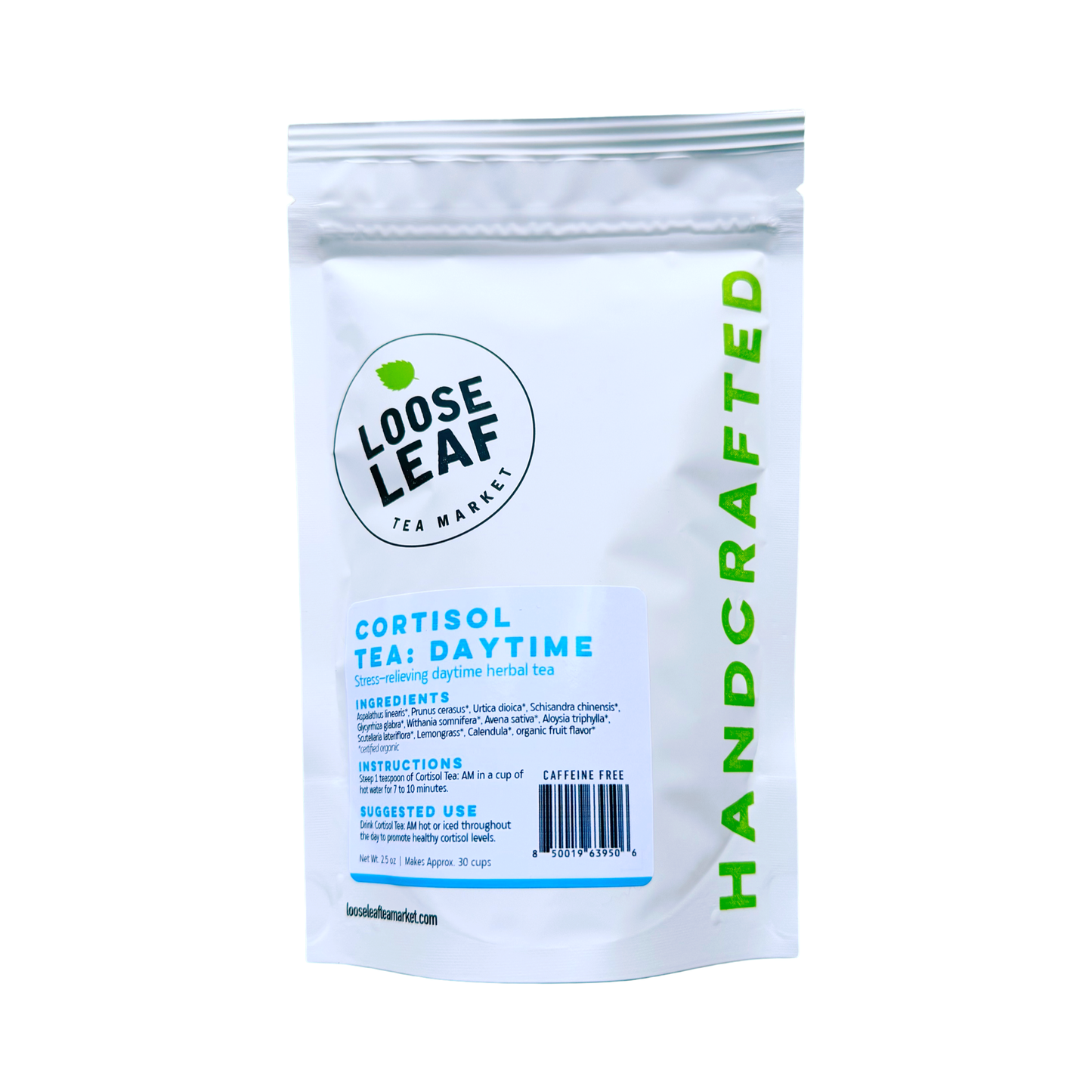 Cortisol Tea - Daytime Herbal Blend For Easing Stress