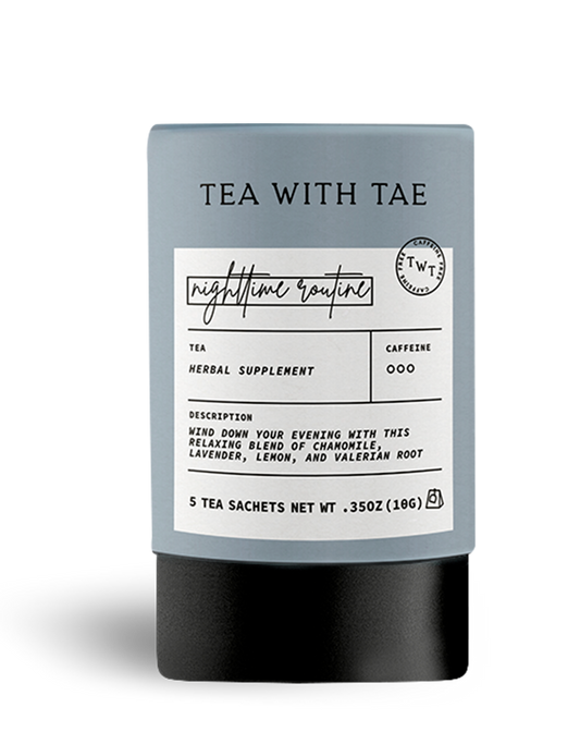 Nighttime Routine Sleep Tea Mini Tube Gift (5 tea bags)