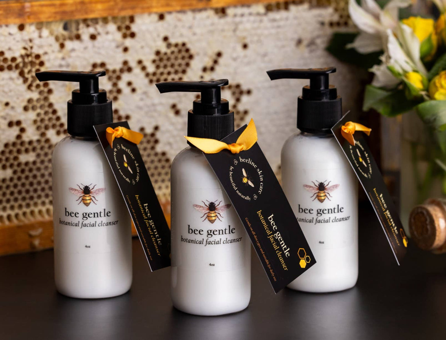 BEELINE Bee Gentle botanical foaming face wash.  Very soothing.