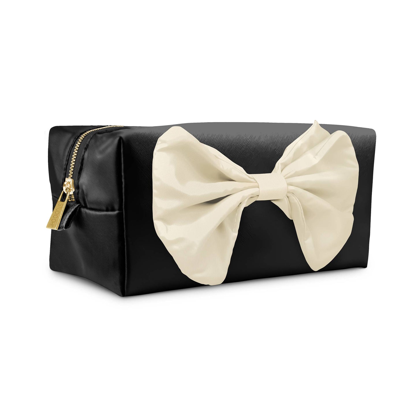 Palazzo Black Louise Bow Loaf Cosmetic Pouch