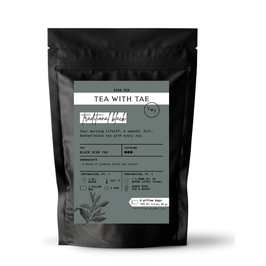 Traditional Iced Black Tea Pouch (8 pillow bags)