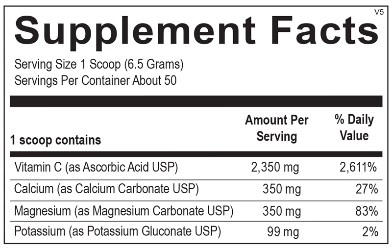 BUFFERED LEMON C POWDER