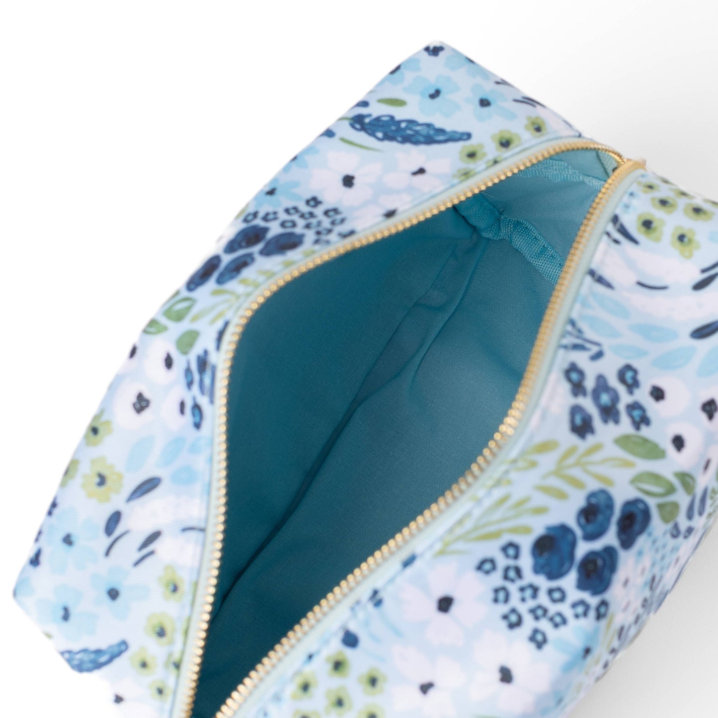 Waterfall Floral Cosmetic Bag