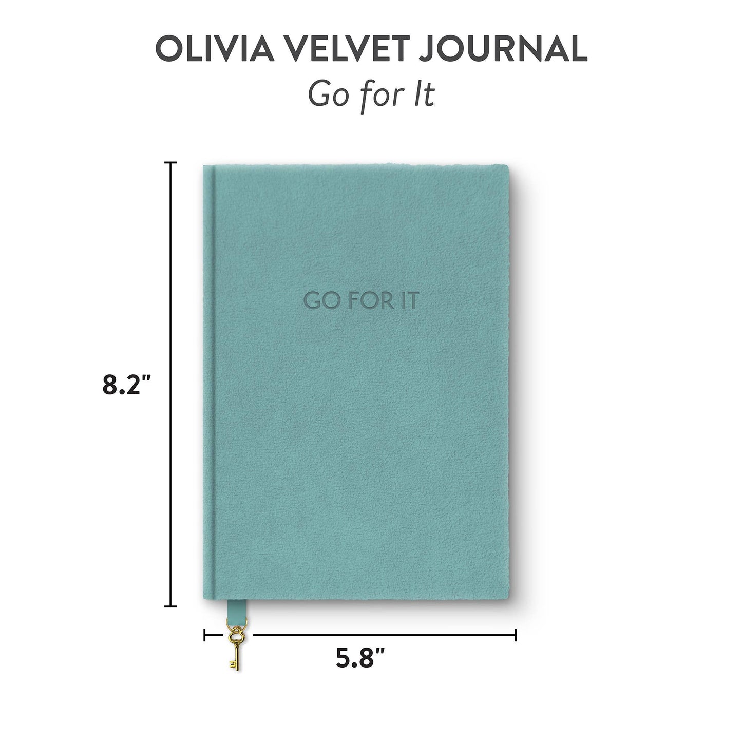 Go for It Olivia Velvet Journal