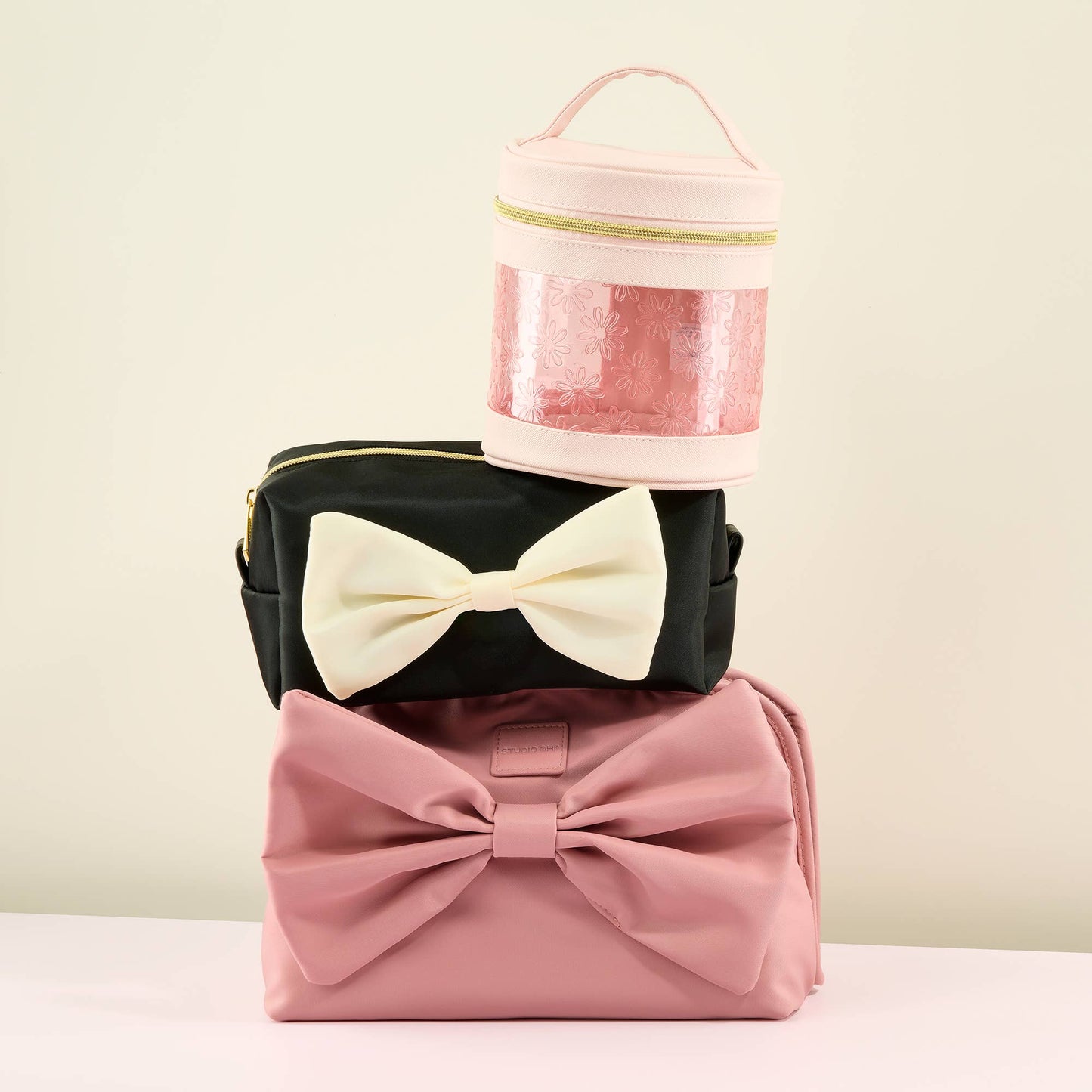 Pressed Petals Jane Bucket Cosmetic Pouch