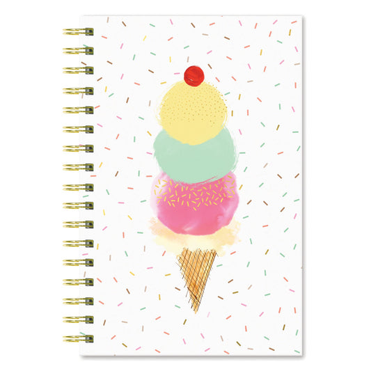 Stay Chill Medium Spiral Notebook