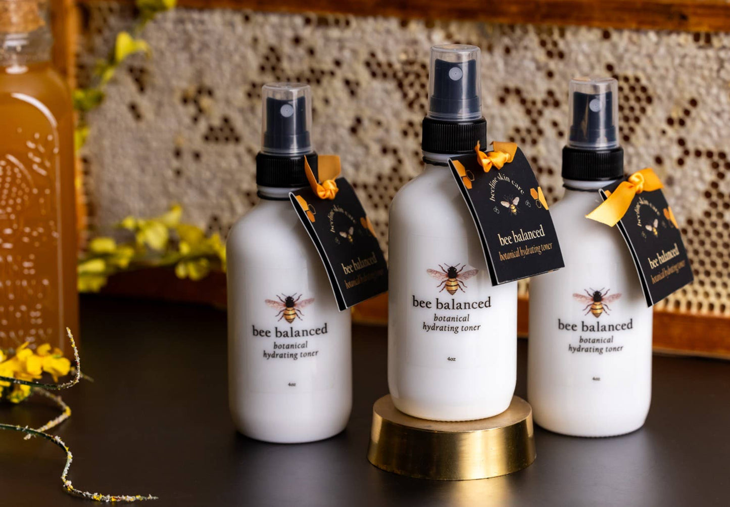 BEELINE Bee Balanced toner.  Botanicals to tighten & rejuvenate!