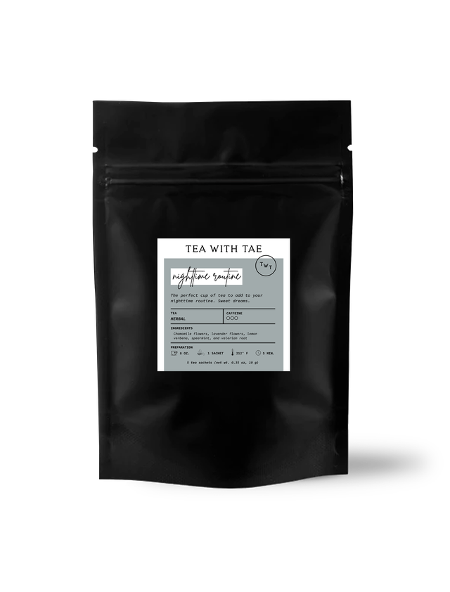 Nighttime Routine Herbal Sleep Tea Small Gift (5 tea bags)
