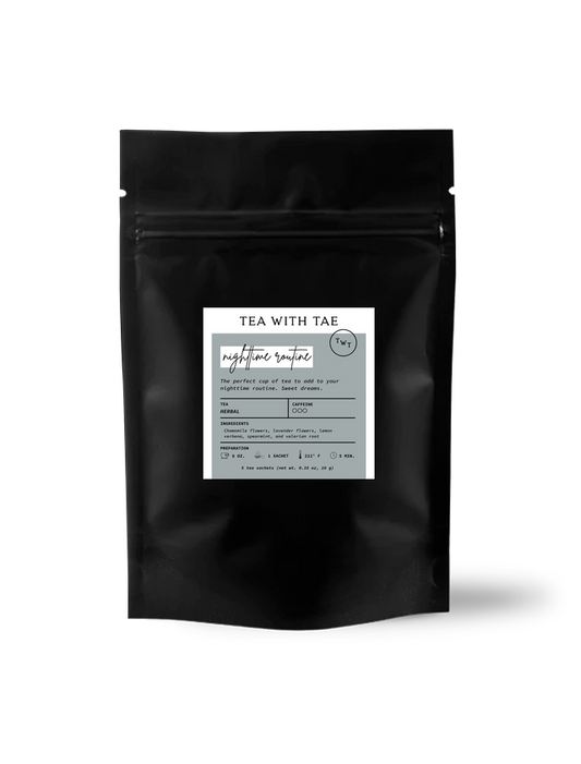 Nighttime Routine Herbal Sleep Tea Small Gift (5 tea bags)