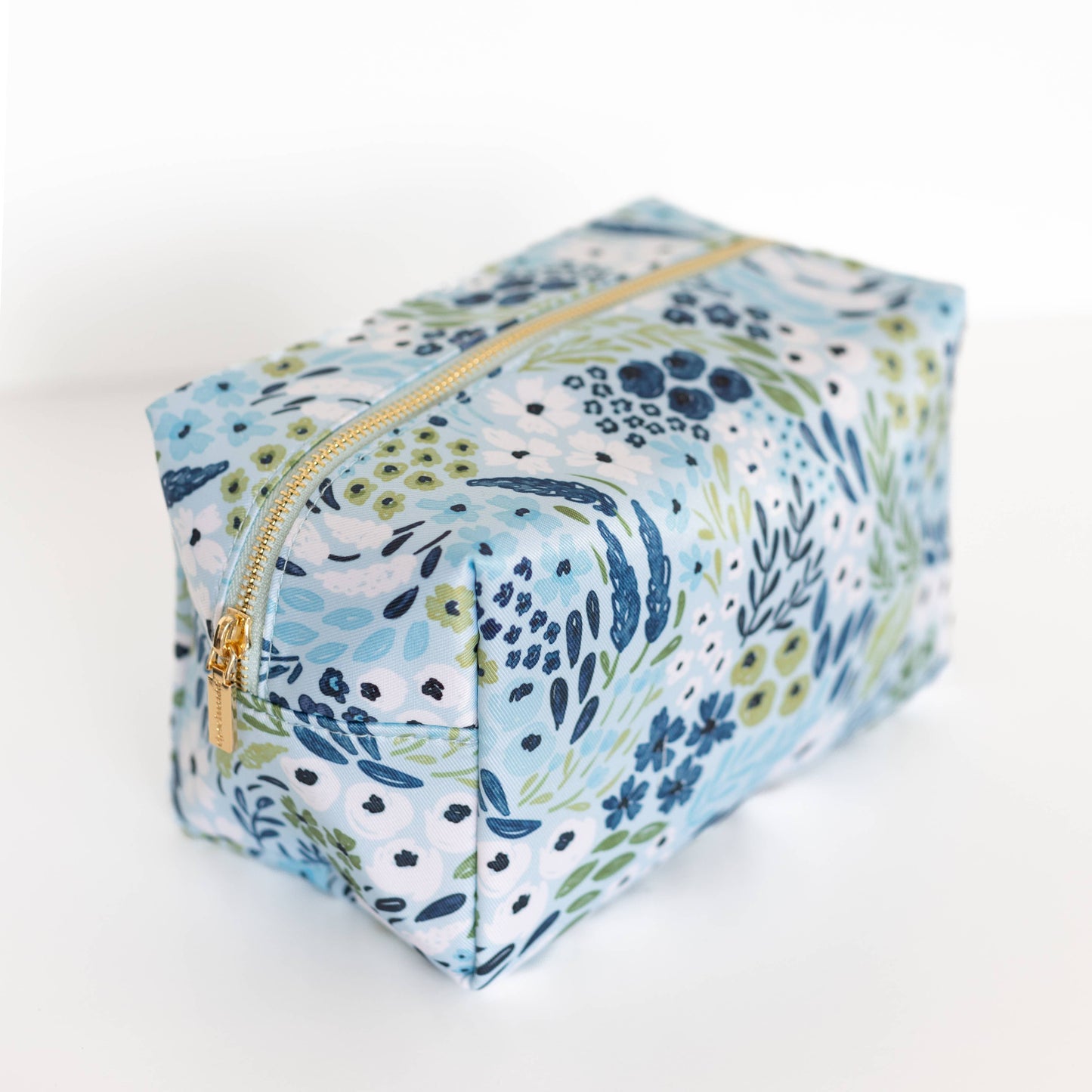 Waterfall Floral Cosmetic Bag