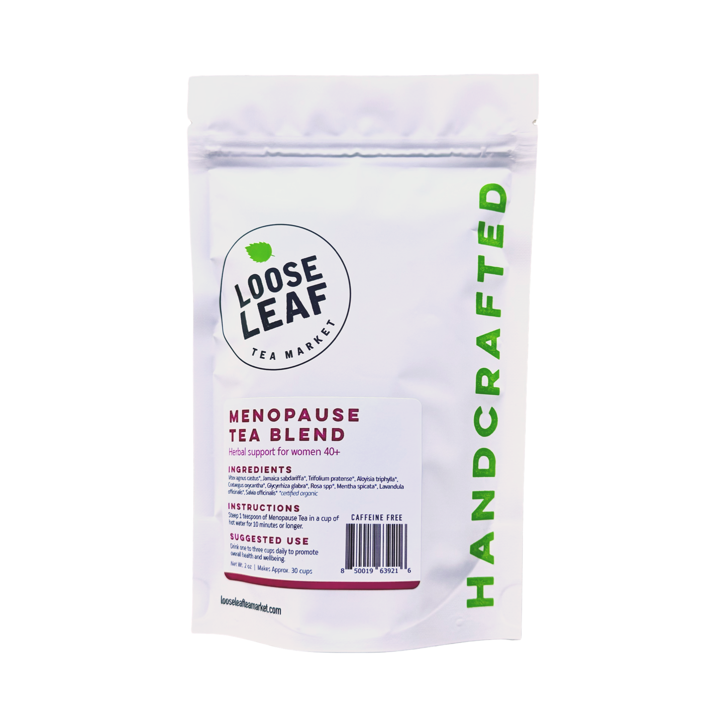 Menopause Tea - caffeine-free herbal tea for women