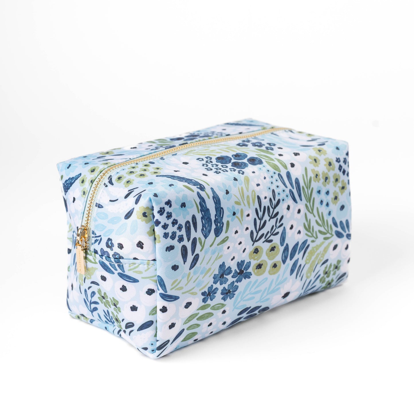 Waterfall Floral Cosmetic Bag