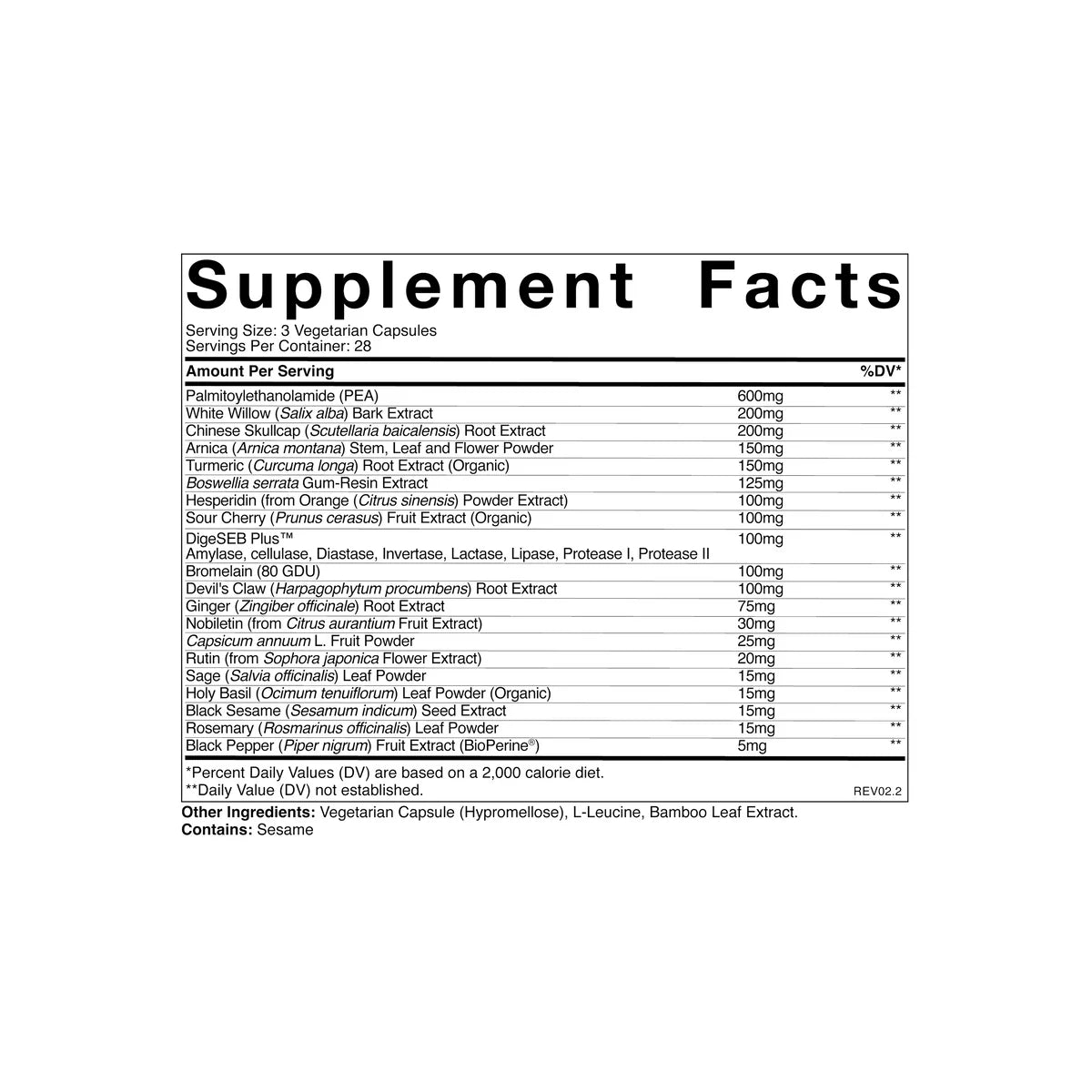 INFLAMMATORY HEALTH