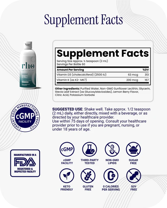 Liposomal D3K2