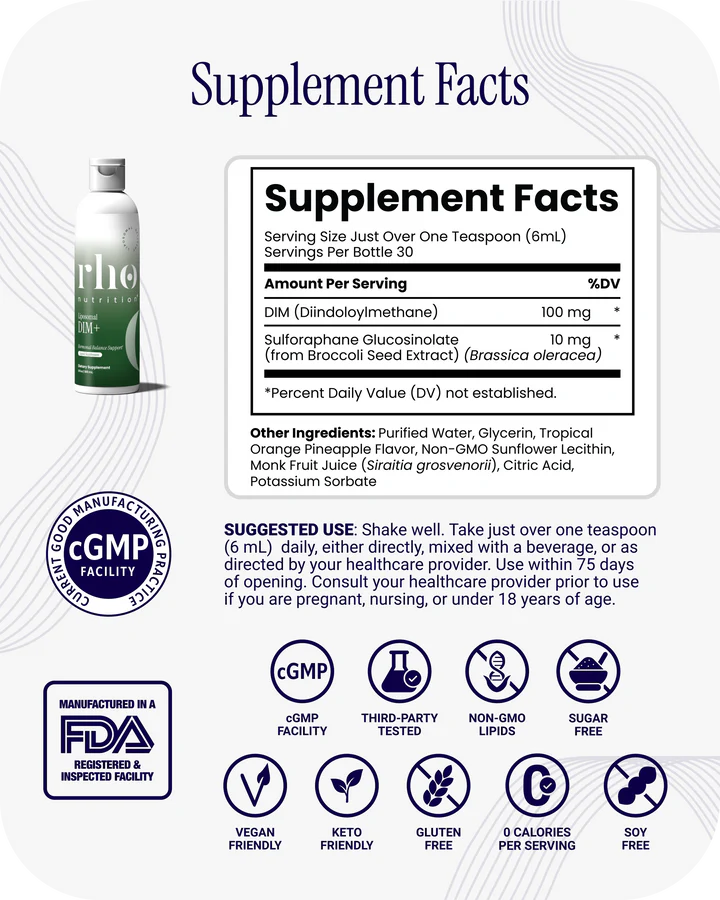 Liposomal DIM+