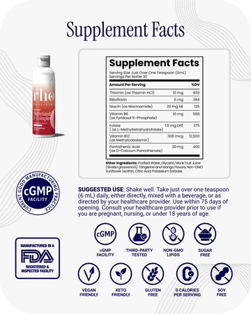 Liposomal Methylated B-Complex