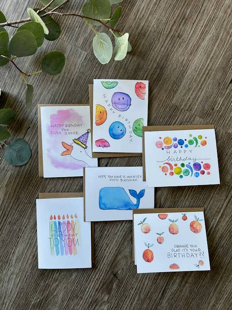 Assorted 6 Pack - Birthday Cards 2.0