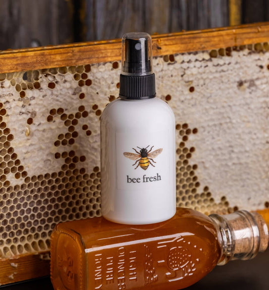 BEELINE Bee Fresh toner.  Witch hazel based, alcohol free!