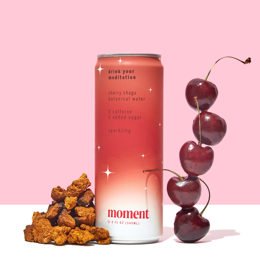 Moment Sparkling Cherry Chaga 12oz