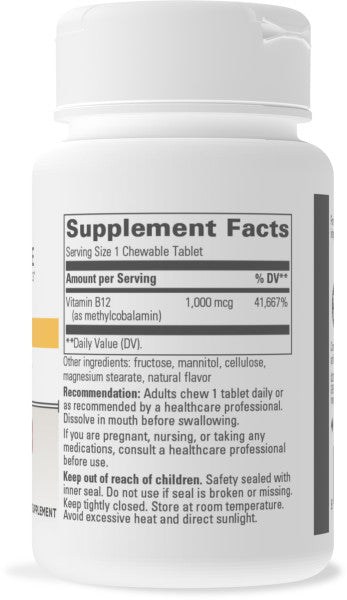 B12-ACTIVE CHEWABLE TABLETS