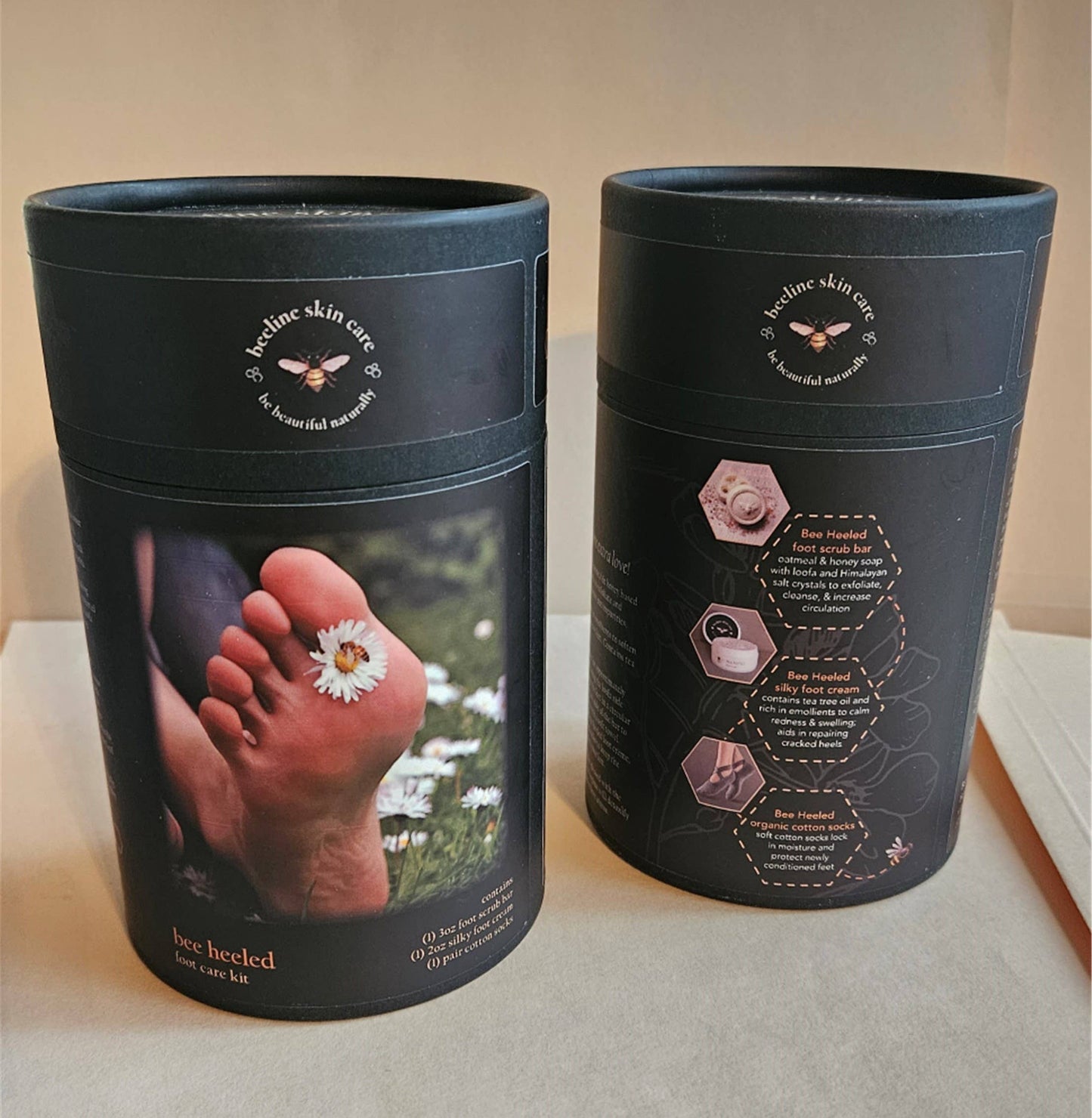 BEELINE Bee Heeled Foot Care Kit - Great for Gift Giving
