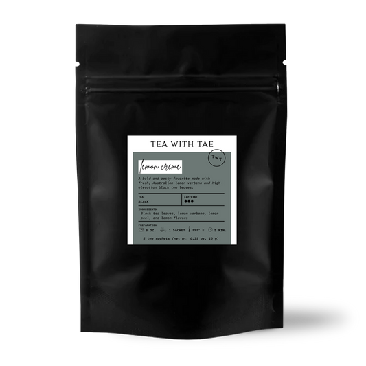 Lemon Creme Black Tea Small Gift Pouch (5 tea bags)