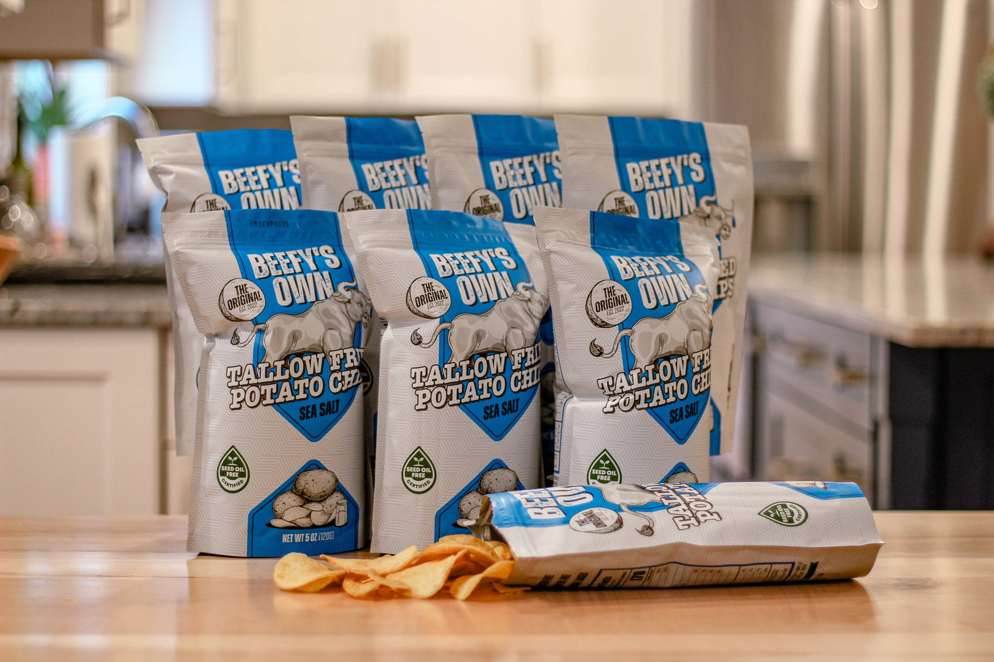 Beefy's Own Sea Salt Tallow Potato Chips