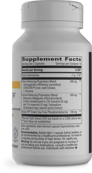 CORTISOL MANAGER ALLERGEN FREE (30)